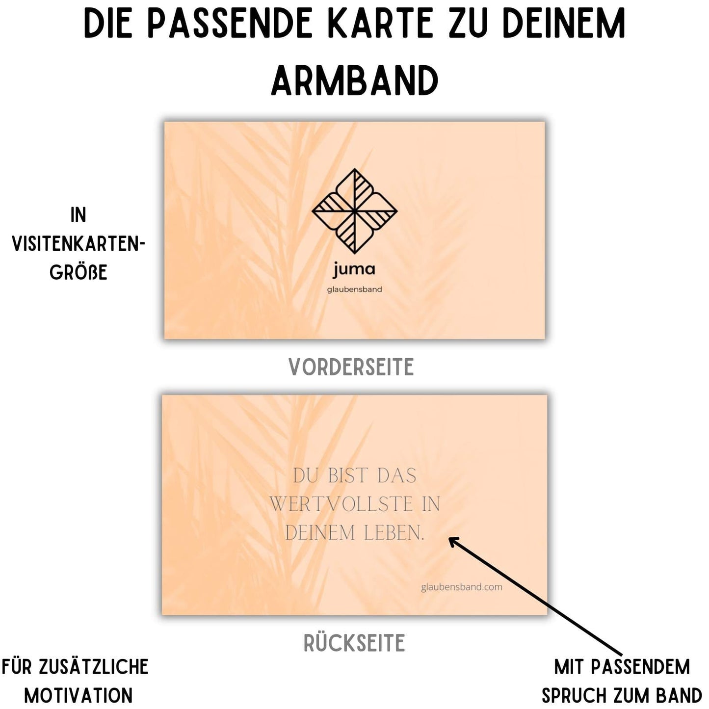 "Du bin wertvoll"